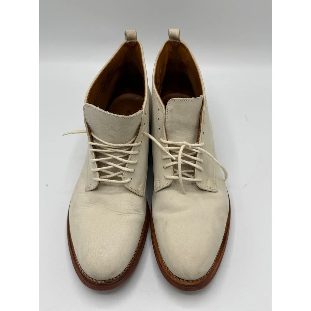 New Republic 8701 Chukka Boots Cream Mens Size 11.5 No Box